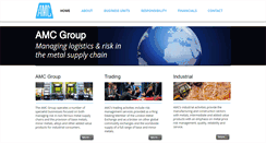 Desktop Screenshot of amcgroup.com